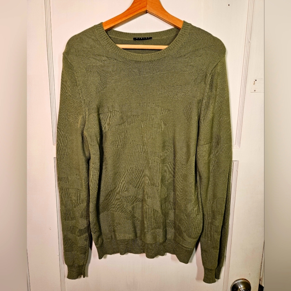 Olive Green Sisley Sweater Size Medium